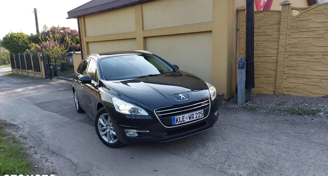 Peugeot 508 cena 35555 przebieg: 279000, rok produkcji 2014 z Miasteczko Śląskie małe 326